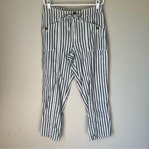 American Eagle Women’s Striped High Rise Taper Fir Pants Size 12 New